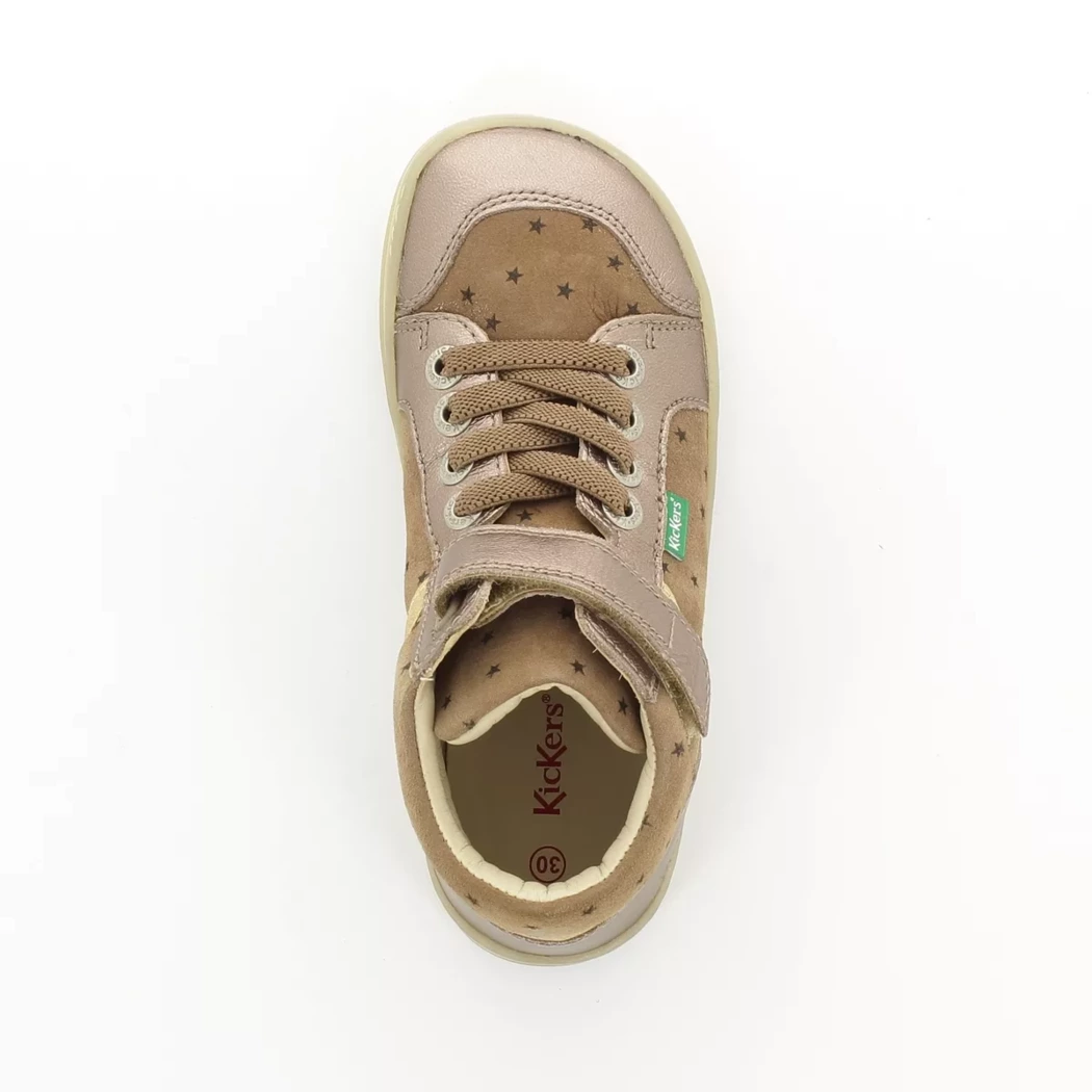 Image (6) de la chaussures Kickers - Bottines Taupe en Cuir Image (6) de la chaussures Kickers - Bottines Taupe en Cuir