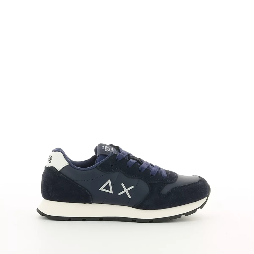 Image (2) de la chaussures Sun68 - Baskets Bleu en Cuir nubuck Image (2) de la chaussures Sun68 - Baskets Bleu en Cuir nubuck