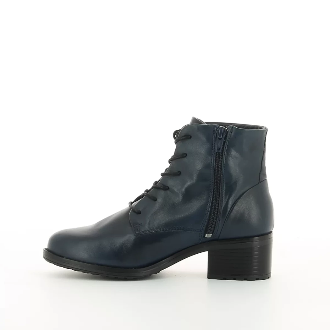 Image (4) de la chaussures Miz Mooz - Bottines Bleu en Cuir Image (4) de la chaussures Miz Mooz - Bottines Bleu en Cuir