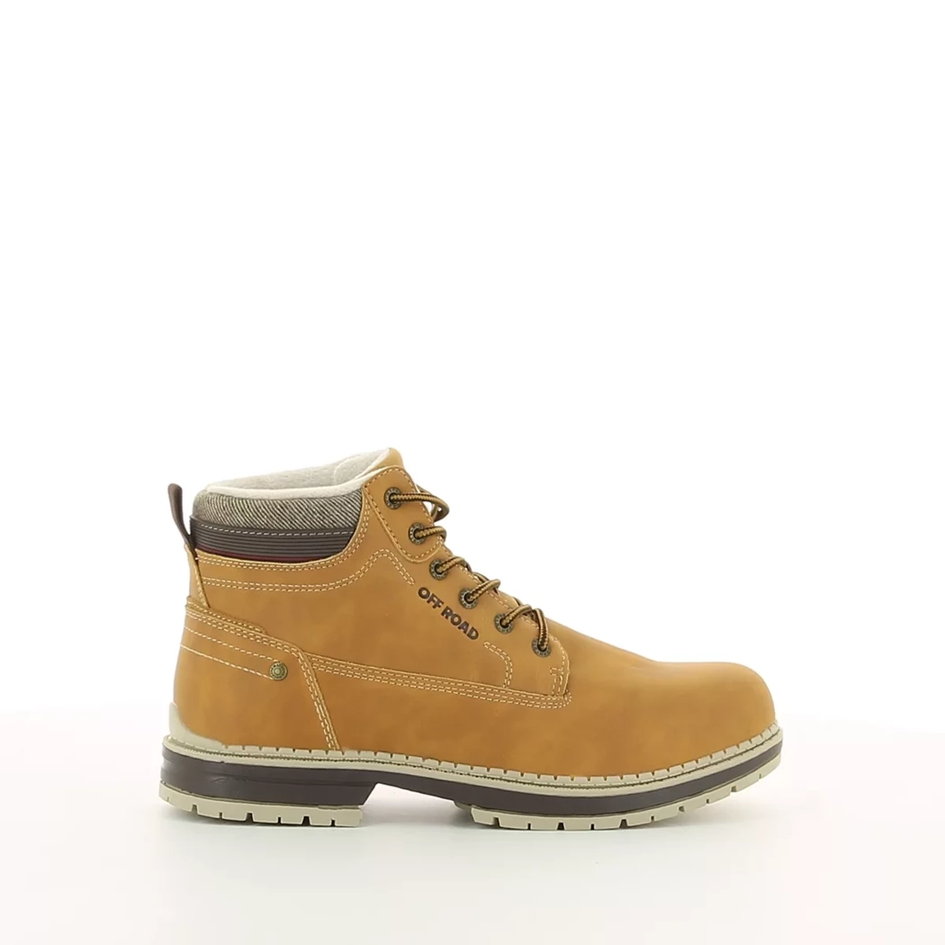Image (2) de la chaussures Off Road - Bottines Cuir naturel / Cognac en Cuir synthétique Image (2) de la chaussures Off Road - Bottines Cuir naturel / Cognac en Cuir synthétique