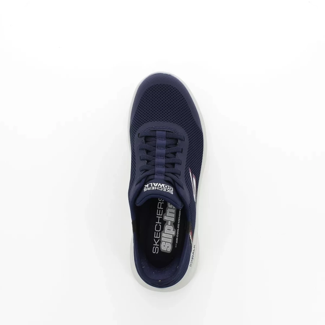 Image (6) de la chaussures Skechers - Baskets Bleu en Textile Image (6) de la chaussures Skechers - Baskets Bleu en Textile