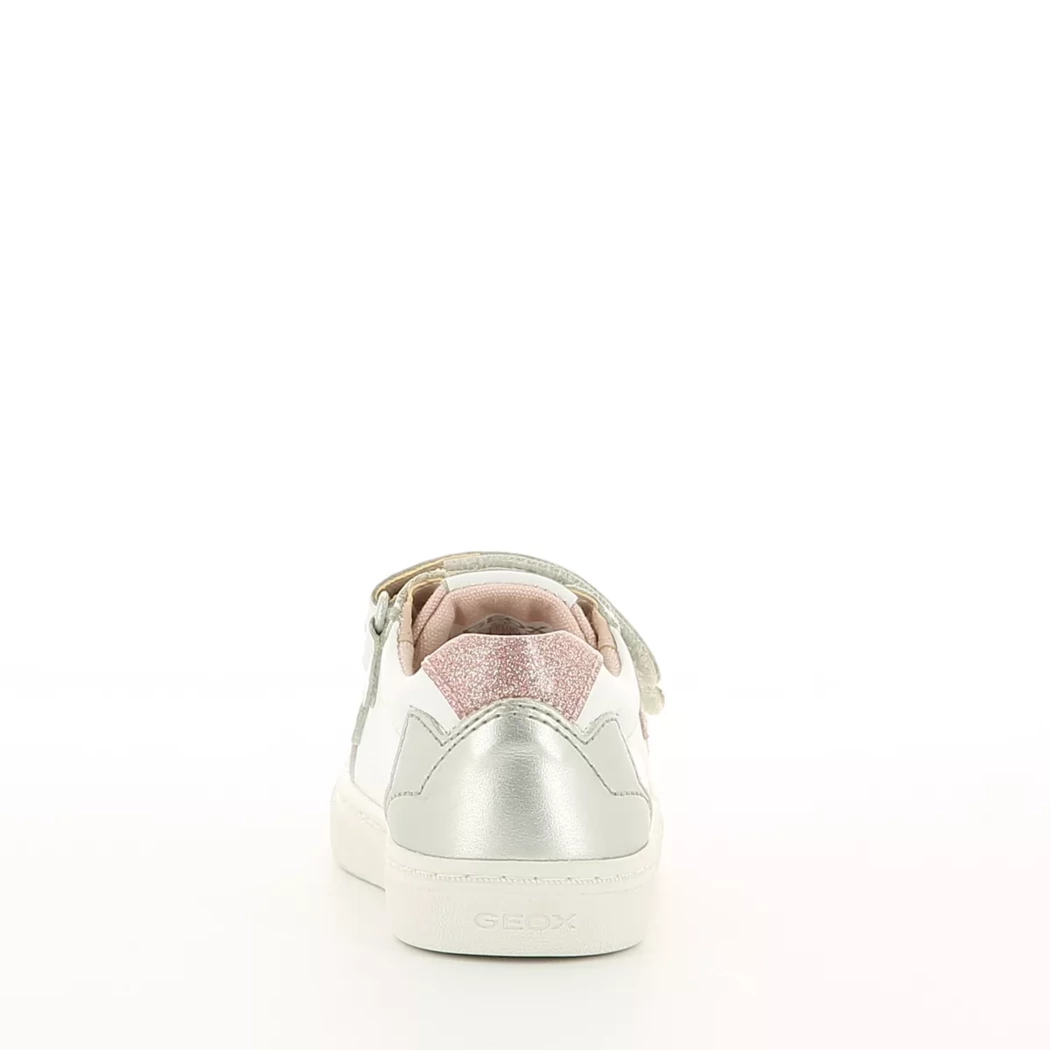 Image (3) de la chaussures Geox - Baskets Blanc en Cuir et textile Image (3) de la chaussures Geox - Baskets Blanc en Cuir et textile