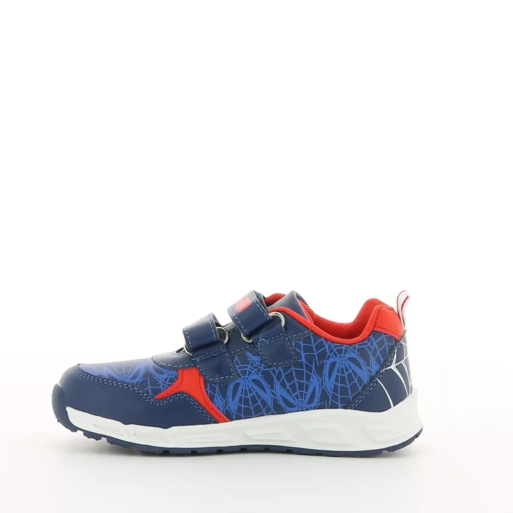 Image (4) de la chaussures Spiderman - Baskets Bleu en Cuir synthétique