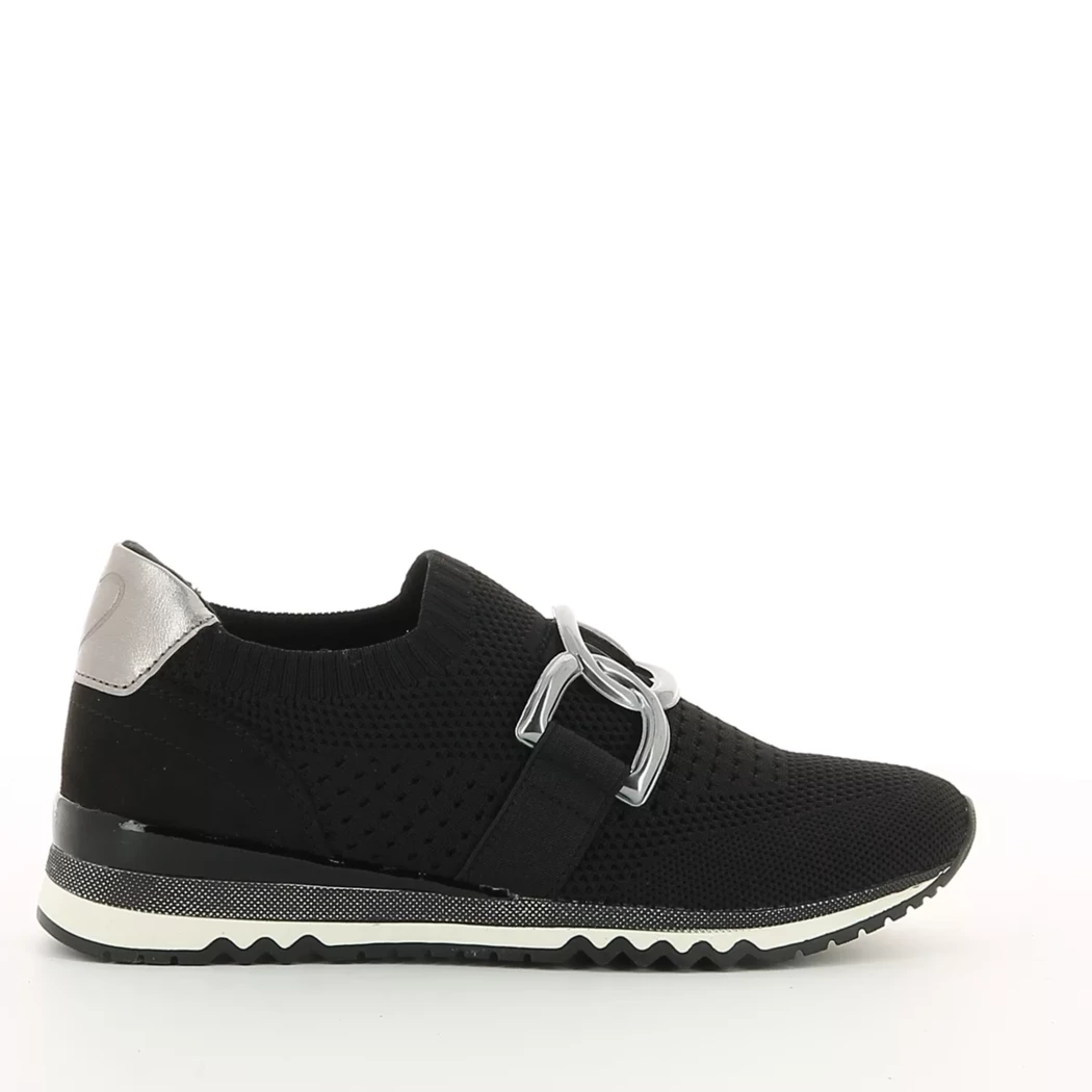 Image (2) de la chaussures Marco Tozzi - Baskets Noir en Textile