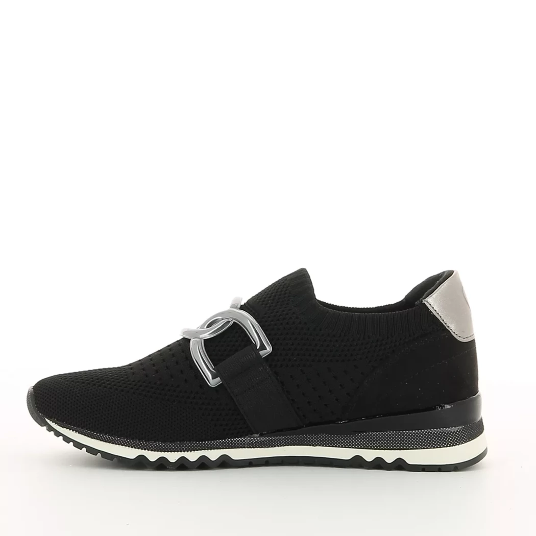 Image (4) de la chaussures Marco Tozzi - Baskets Noir en Textile
