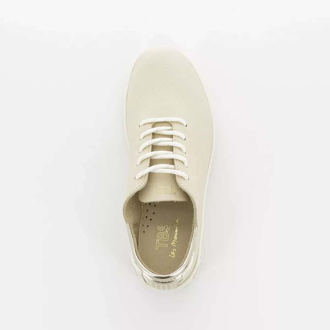 Image (6) de la chaussures Tbs - Baskets Beige en Cuir Image (6) de la chaussures Tbs - Baskets Beige en Cuir