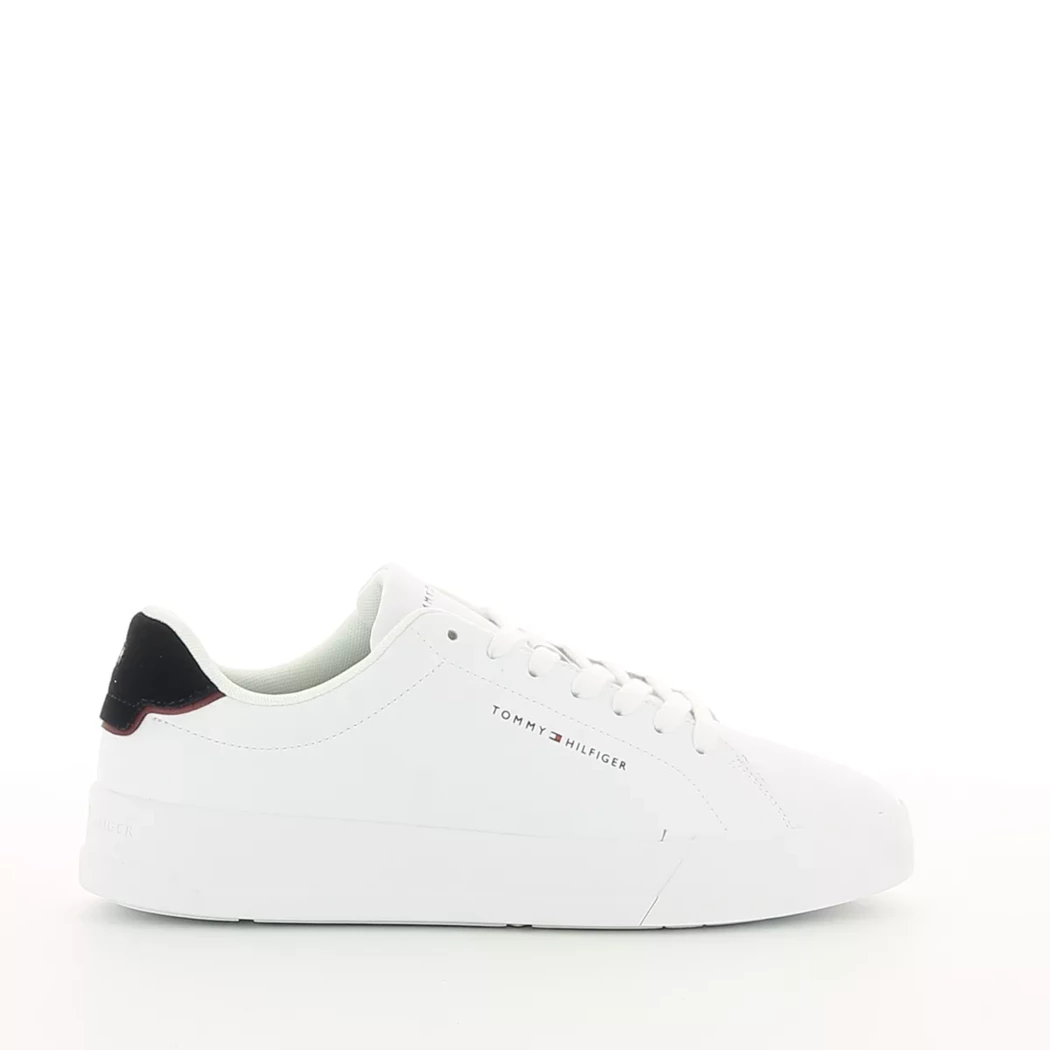 Image (2) de la chaussures Tommy Hilfiger - Baskets Blanc en Cuir Image (2) de la chaussures Tommy Hilfiger - Baskets Blanc en Cuir