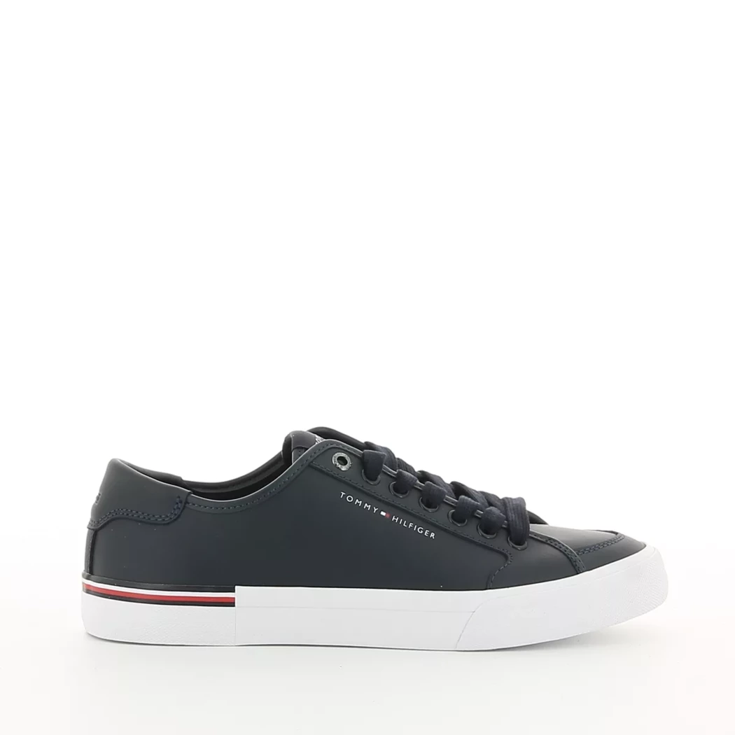 Image (2) de la chaussures Tommy Hilfiger - Baskets Bleu en Cuir Image (2) de la chaussures Tommy Hilfiger - Baskets Bleu en Cuir