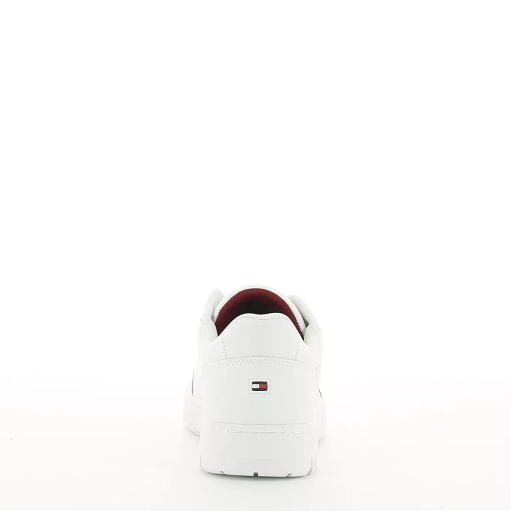 Image (3) de la chaussures Tommy Hilfiger - Baskets Blanc en Cuir Image (3) de la chaussures Tommy Hilfiger - Baskets Blanc en Cuir