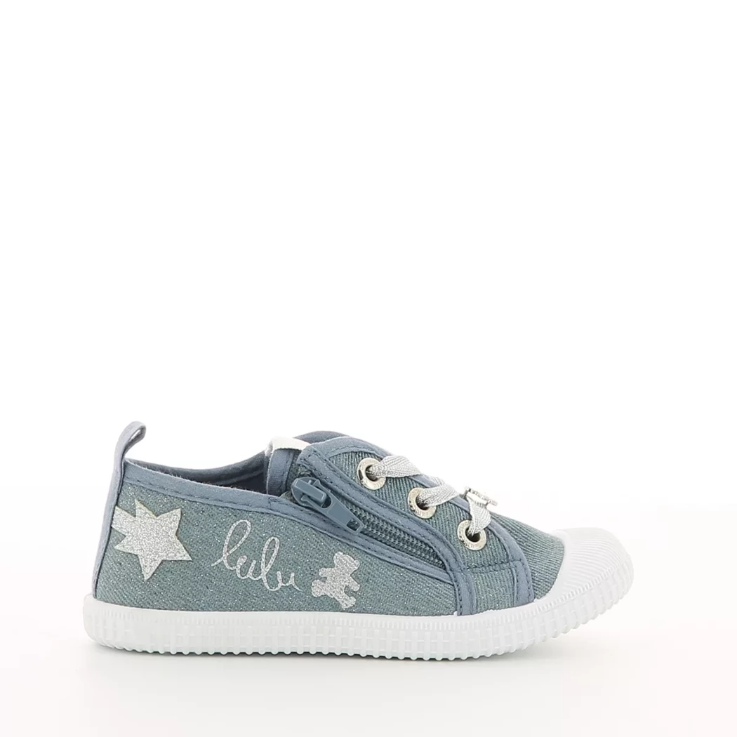 Image (2) de la chaussures Lulu Castagnette - Baskets Bleu en Textile Image (2) de la chaussures Lulu Castagnette - Baskets Bleu en Textile