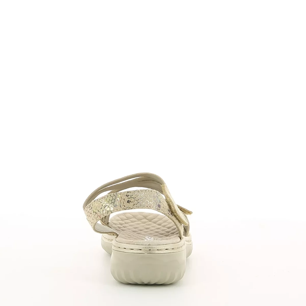 Image (3) de la chaussures Rieker - Sandales et Nu-Pieds Beige en Cuir nubuck Image (3) de la chaussures Rieker - Sandales et Nu-Pieds Beige en Cuir nubuck