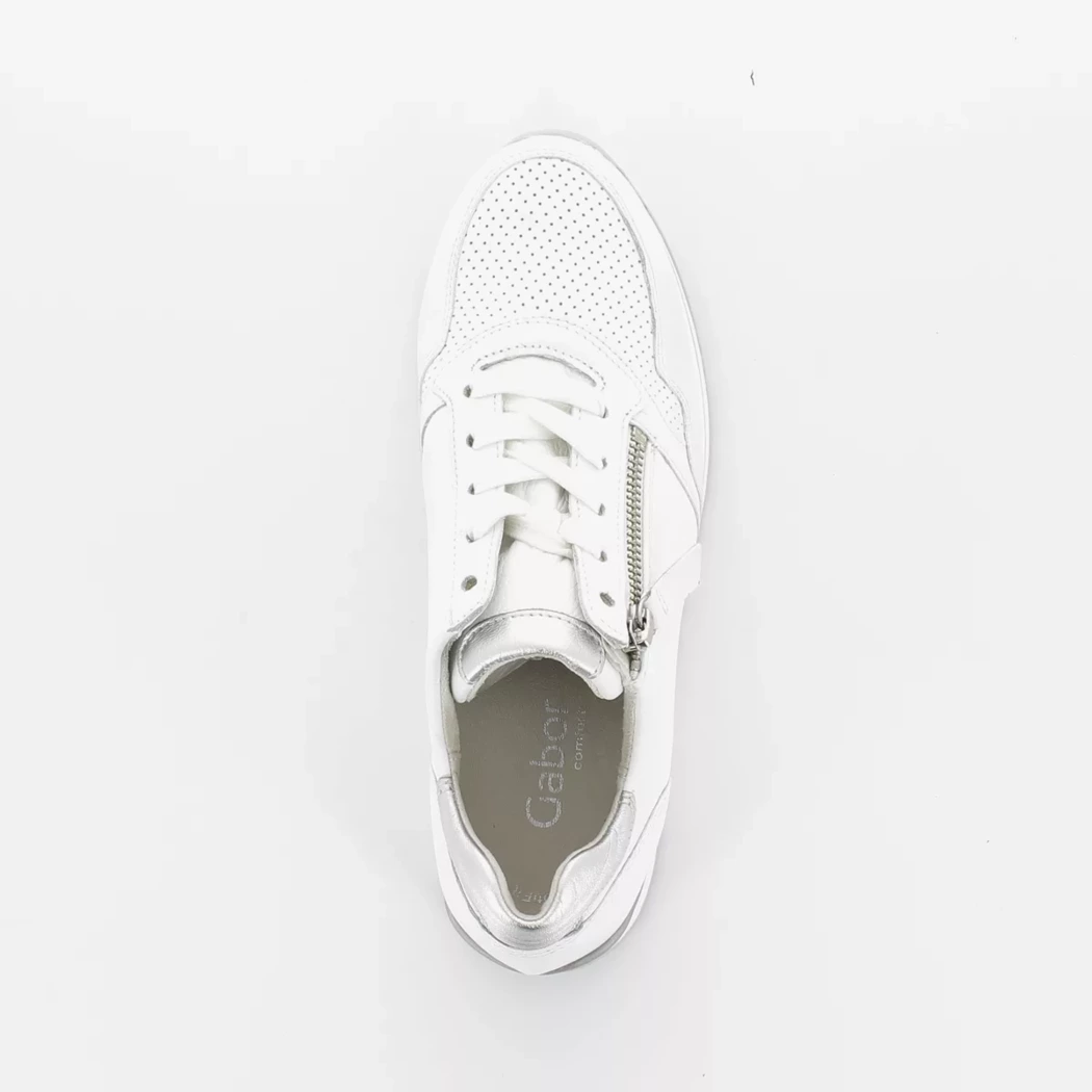 Image (6) de la chaussures Gabor - Baskets Blanc en Cuir Image (6) de la chaussures Gabor - Baskets Blanc en Cuir