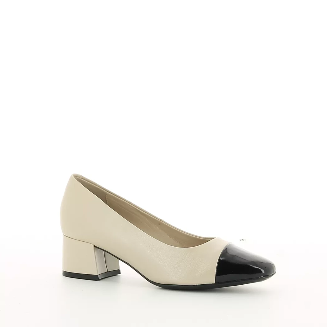 Image (1) de la chaussures Caprice - Escarpins Beige en Cuir