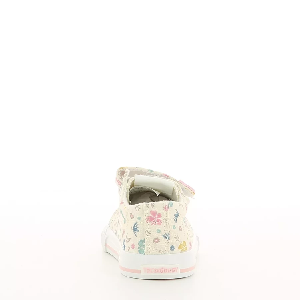 Image (3) de la chaussures Technobaby - Chaussures à velcro Beige en Textile