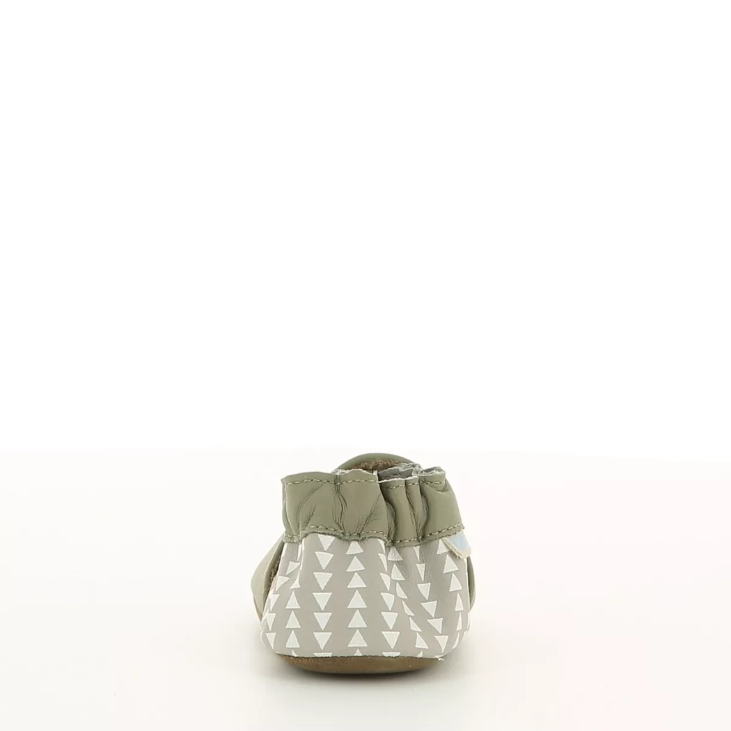 Image (3) de la chaussures Robeez - Chaussons bébé Vert en Cuir