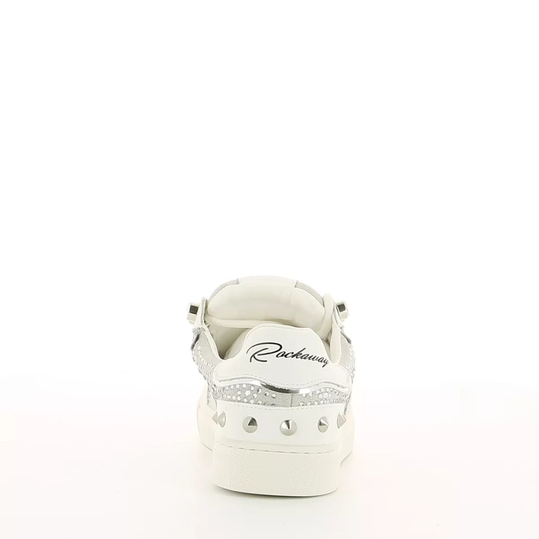 Image (3) de la chaussures Rock Away - Baskets Blanc en Cuir Image (3) de la chaussures Rock Away - Baskets Blanc en Cuir