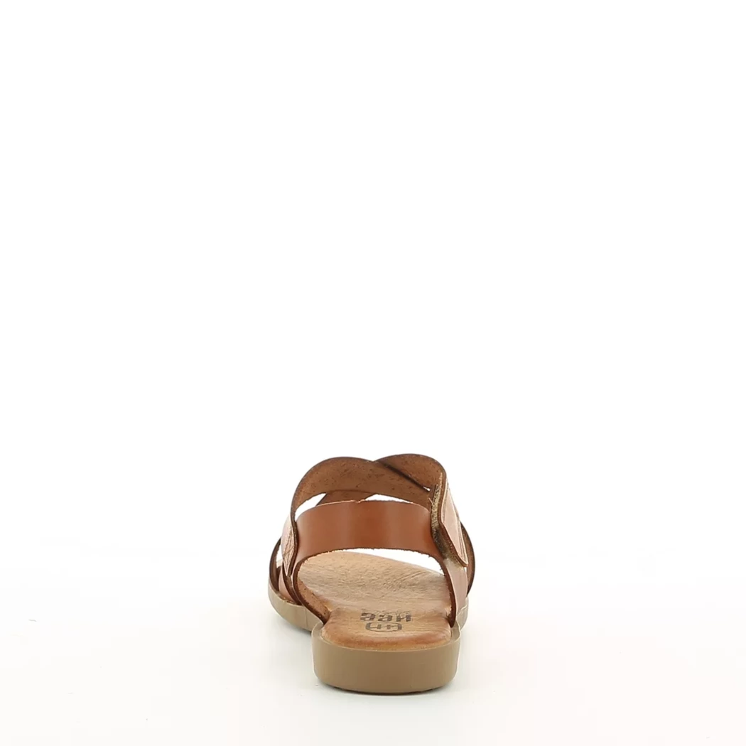 Image (3) de la chaussures Hee - Sandales et Nu-Pieds Cuir naturel / Cognac en Cuir Image (3) de la chaussures Hee - Sandales et Nu-Pieds Cuir naturel / Cognac en Cuir