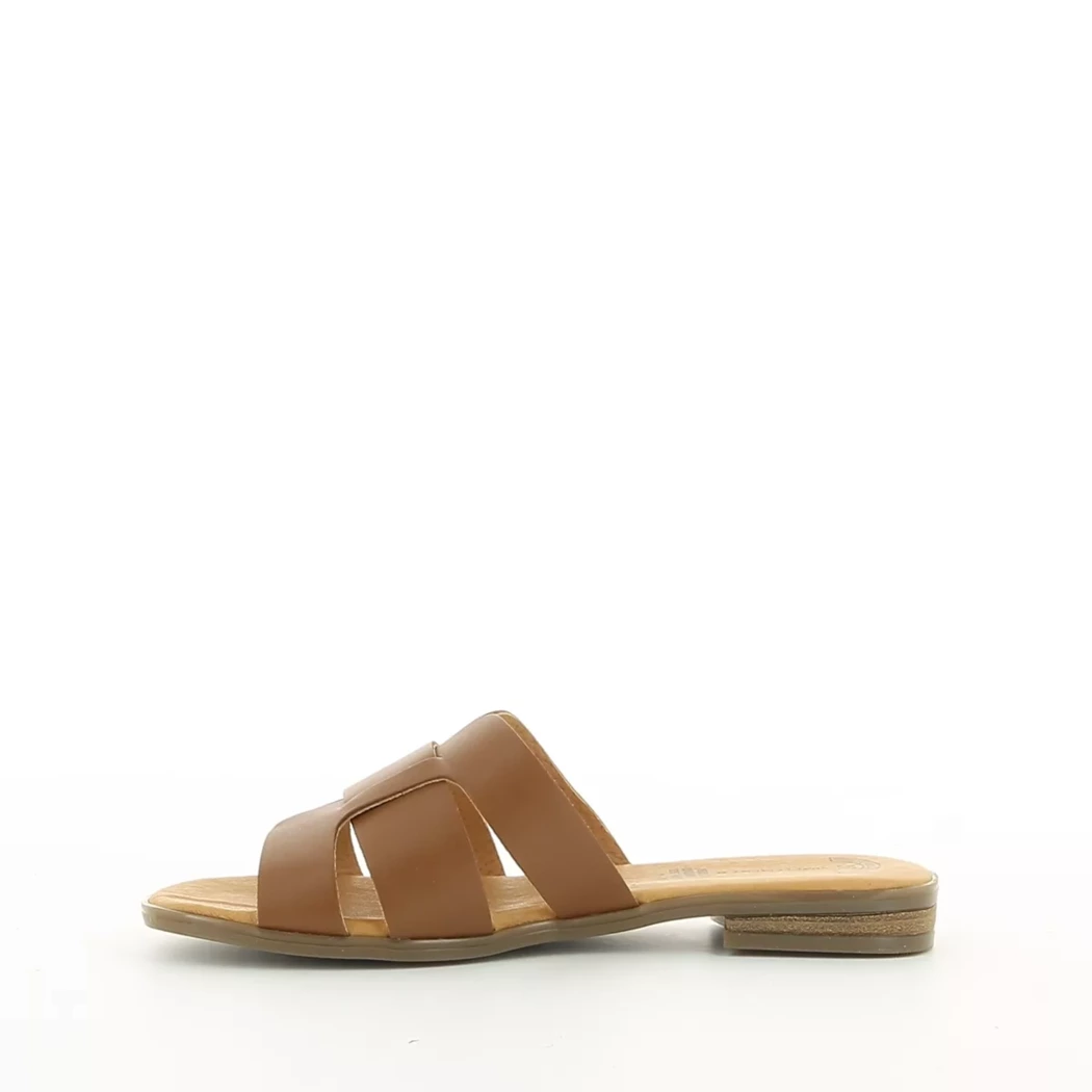 Image (4) de la chaussures Simplement B - Mules et Sabots Cuir naturel / Cognac en Cuir Image (4) de la chaussures Simplement B - Mules et Sabots Cuir naturel / Cognac en Cuir