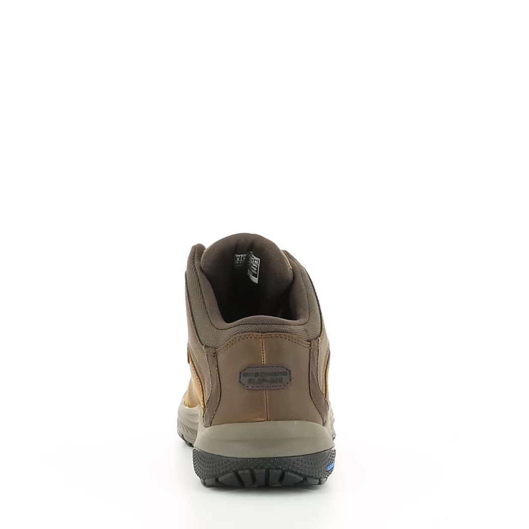 Image (3) de la chaussures Skechers - Bottines Cuir naturel / Cognac en Cuir synthétique