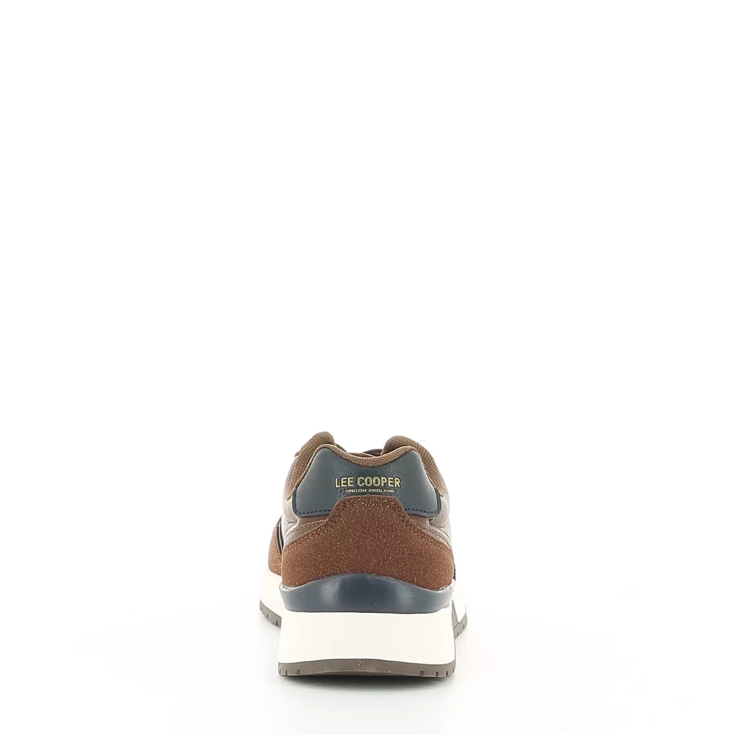 Image (3) de la chaussures Lee Cooper - Baskets Marron en Cuir synthétique