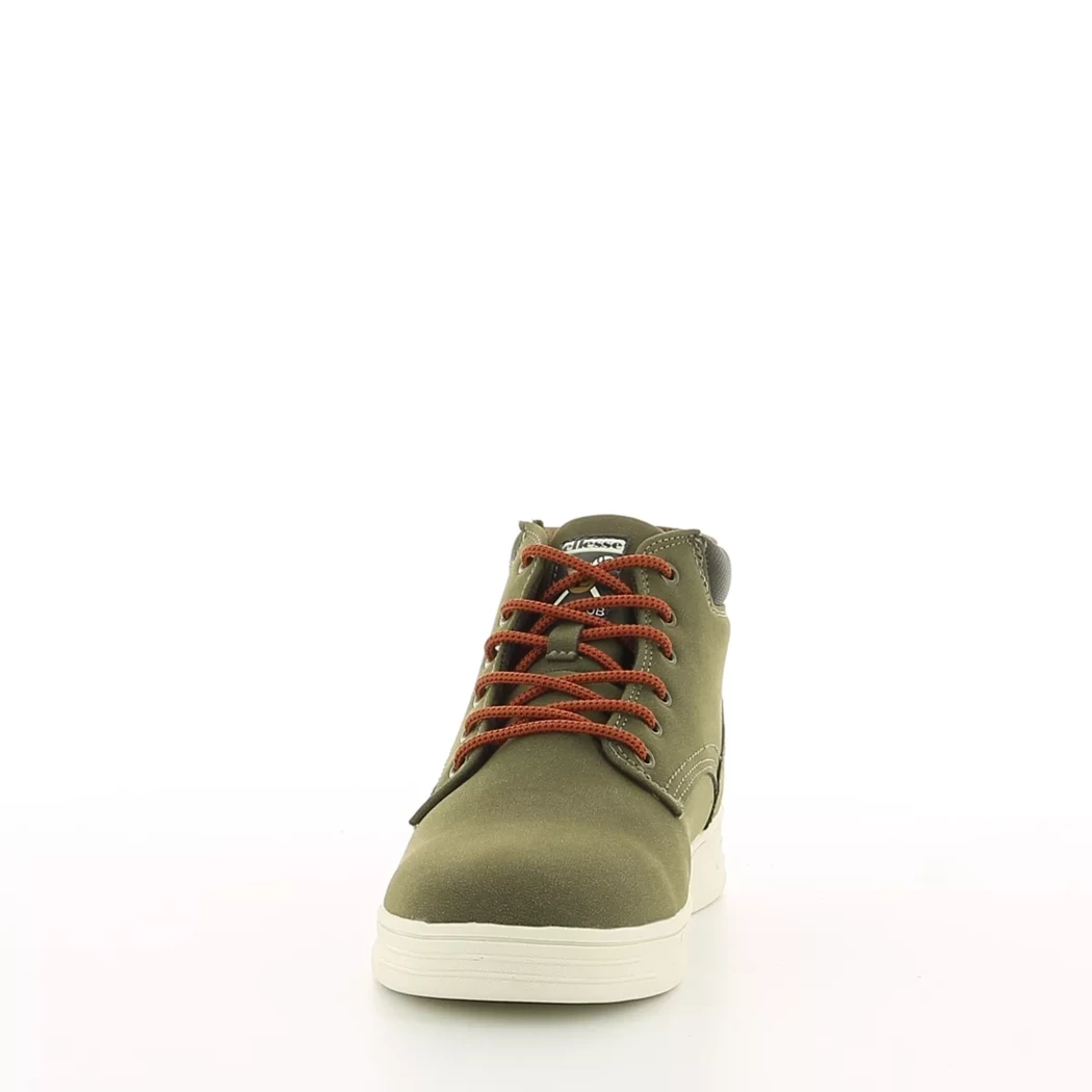 Image (5) de la chaussures Ellesse - Bottines Vert en Cuir synthétique