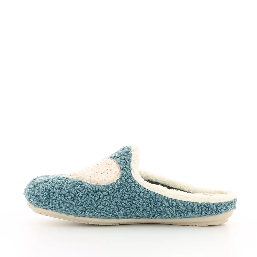 Image (4) de la chaussures Alter Native - Pantoufles et Chaussons Bleu en Textile