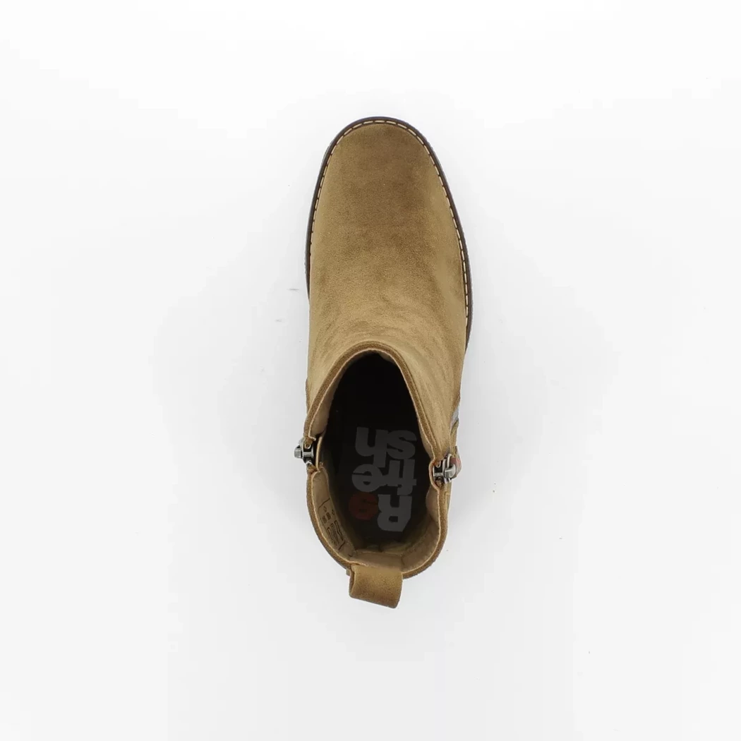 Image (6) de la chaussures Refresh - Boots Cuir naturel / Cognac en Cuir synthétique