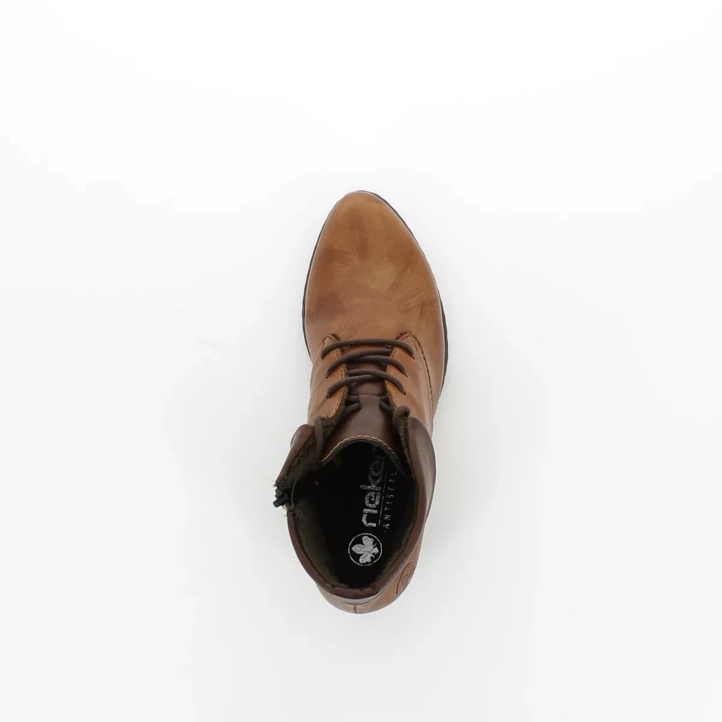 Image (6) de la chaussures Rieker - Bottines Cuir naturel / Cognac en Cuir Image (6) de la chaussures Rieker - Bottines Cuir naturel / Cognac en Cuir