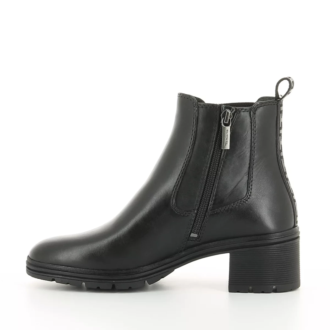 Image (4) de la chaussures Tamaris - Boots Noir en Cuir