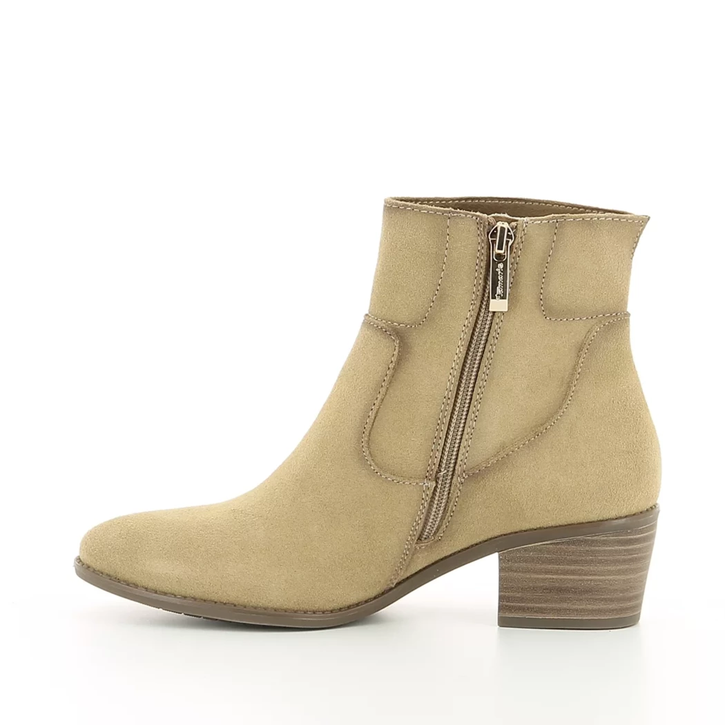 Image (4) de la chaussures Tamaris - Boots Beige en Cuir nubuck Image (4) de la chaussures Tamaris - Boots Beige en Cuir nubuck