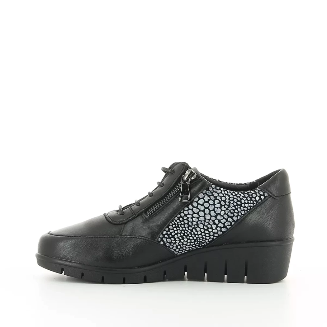 Image (4) de la chaussures Desir de Fuite - Baskets Noir en Cuir