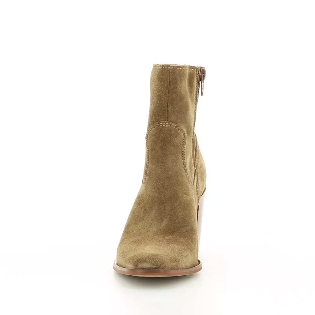 Image (5) de la chaussures Les Fees de Bengale - Boots Taupe en Cuir nubuck