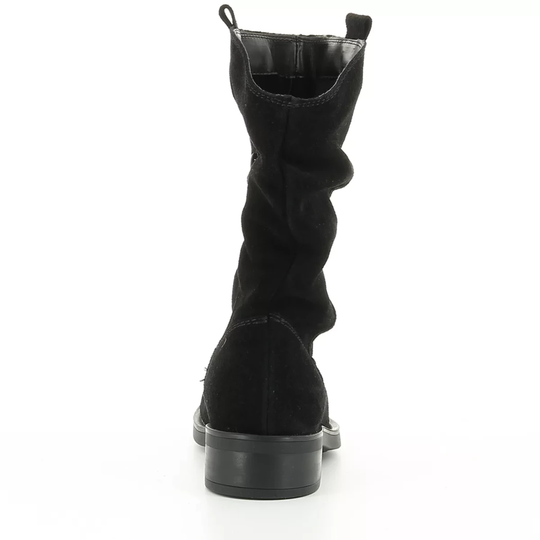 Image (3) de la chaussures Miss Boho - Boots Noir en Cuir nubuck