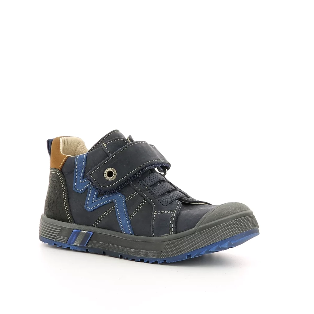 Image (1) de la chaussures Cypres Kids - Bottines Bleu en Cuir nubuck Image (1) de la chaussures Cypres Kids - Bottines Bleu en Cuir nubuck