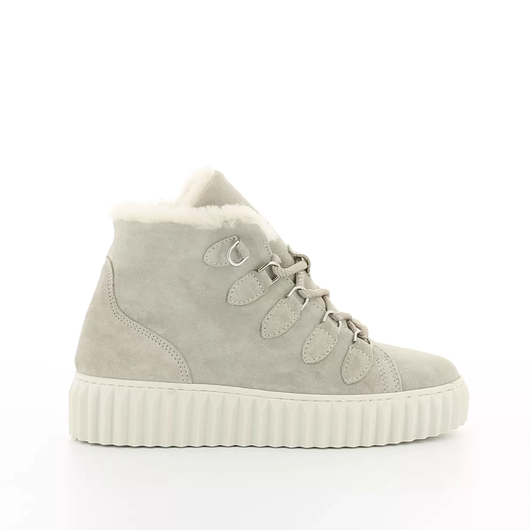 Image (2) de la chaussures Alpe - Bottines Gris en Cuir nubuck Image (2) de la chaussures Alpe - Bottines Gris en Cuir nubuck