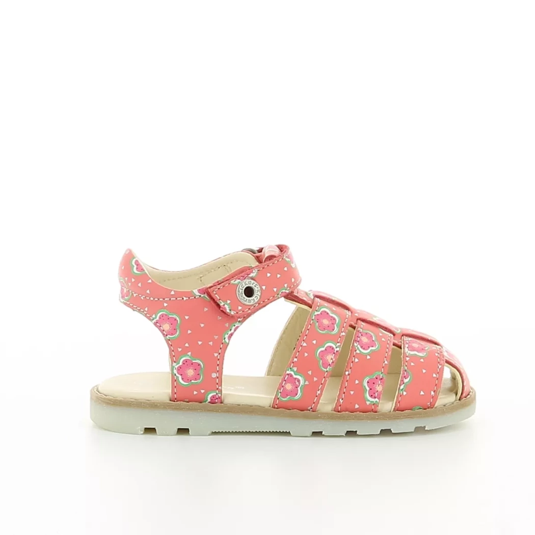 Image (2) de la chaussures Kickers - Sandales et Nu-Pieds Rose en Cuir Image (2) de la chaussures Kickers - Sandales et Nu-Pieds Rose en Cuir