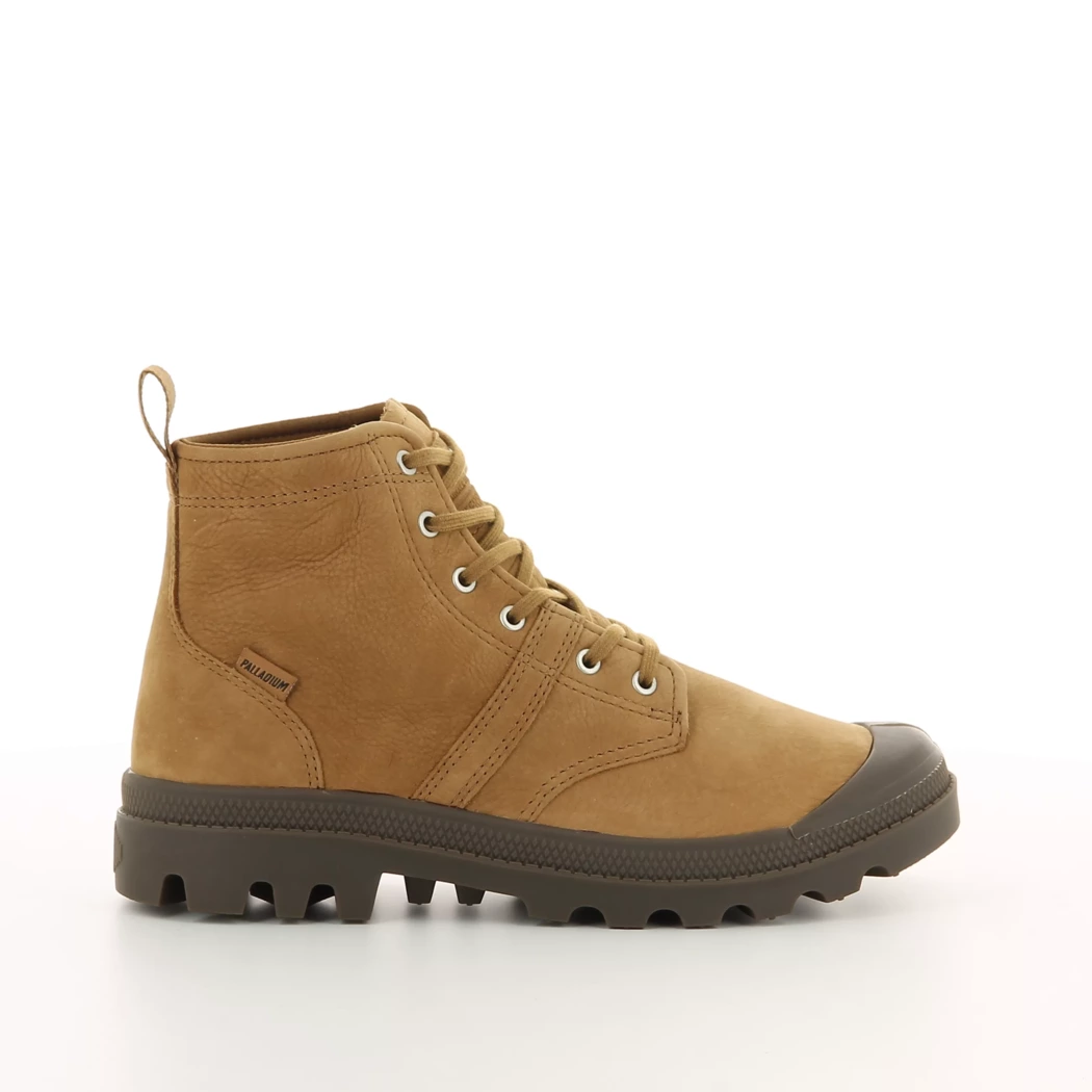 Image (2) de la chaussures Palladium - Bottines Cuir naturel / Cognac en Cuir nubuck Image (2) de la chaussures Palladium - Bottines Cuir naturel / Cognac en Cuir nubuck