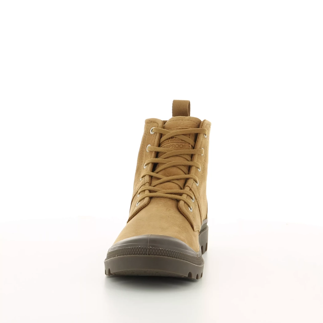 Image (5) de la chaussures Palladium - Bottines Cuir naturel / Cognac en Cuir nubuck Image (5) de la chaussures Palladium - Bottines Cuir naturel / Cognac en Cuir nubuck