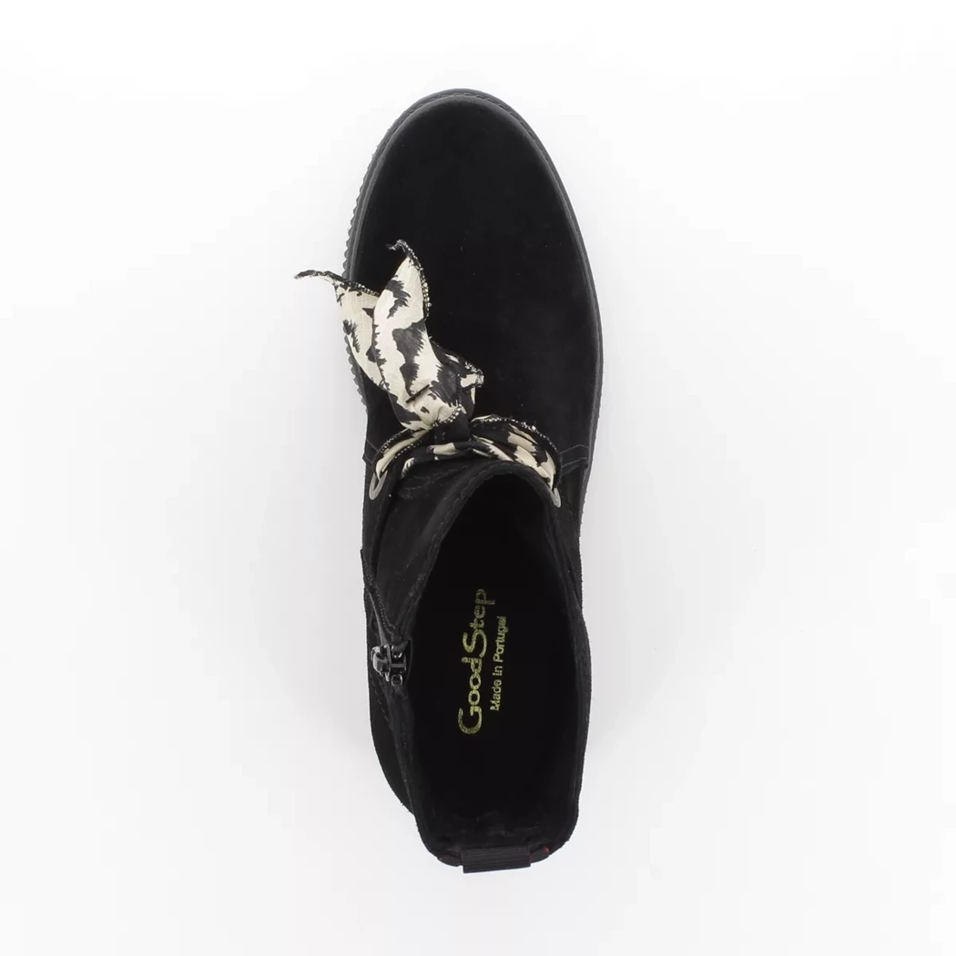 Image (6) de la chaussures Goodstep - Boots Noir en Cuir nubuck Image (6) de la chaussures Goodstep - Boots Noir en Cuir nubuck