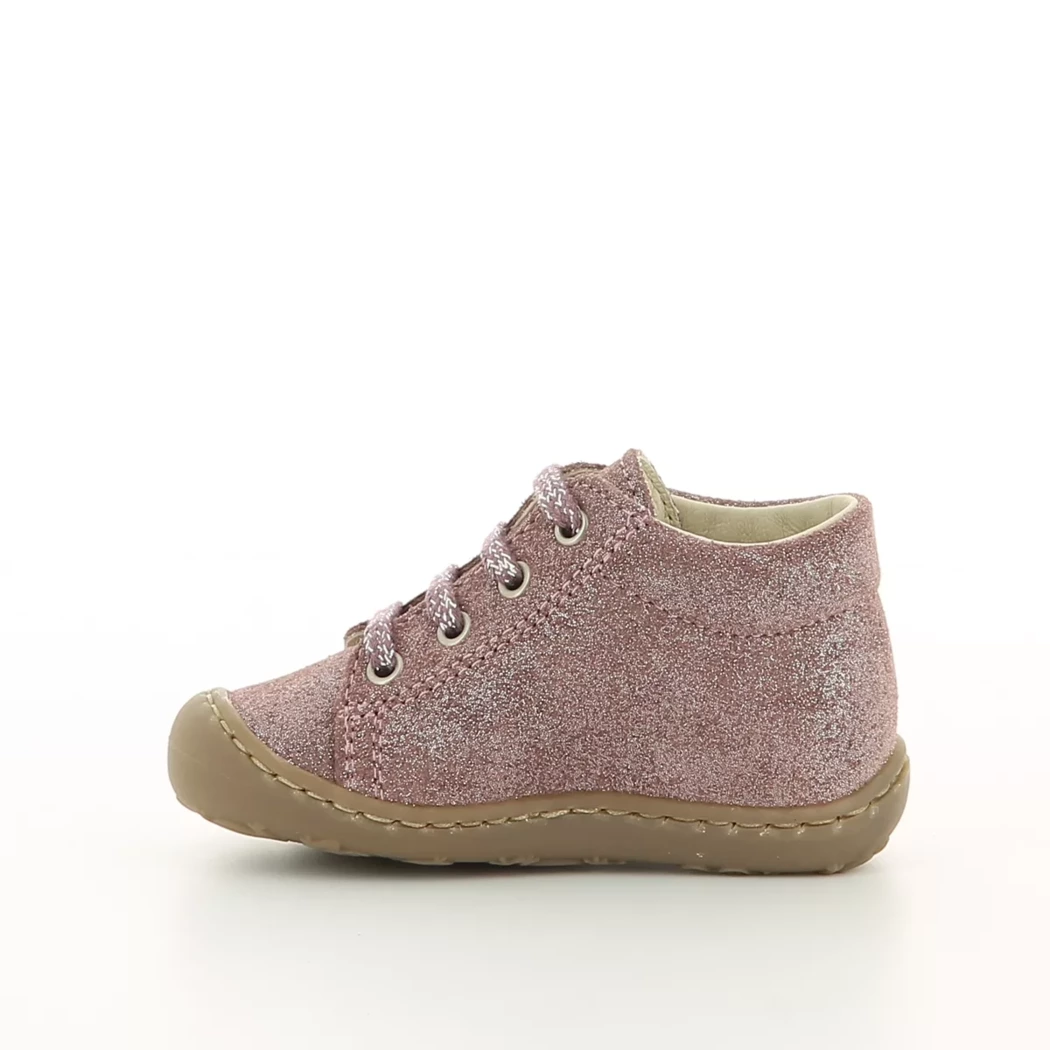 Image (4) de la chaussures Bopy - Bottines Rose en Cuir nubuck Image (4) de la chaussures Bopy - Bottines Rose en Cuir nubuck