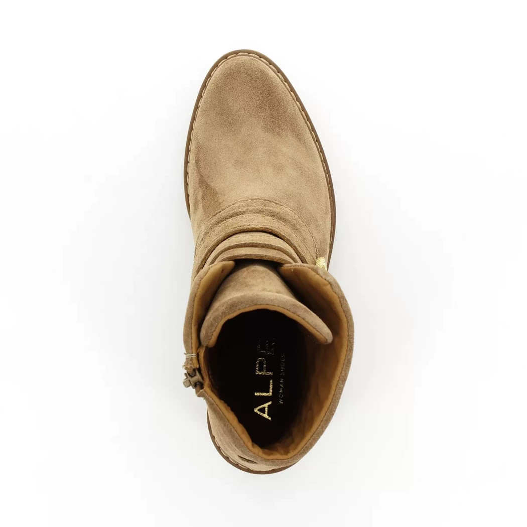 Image (6) de la chaussures Alpe - Boots Taupe en Cuir nubuck Image (6) de la chaussures Alpe - Boots Taupe en Cuir nubuck