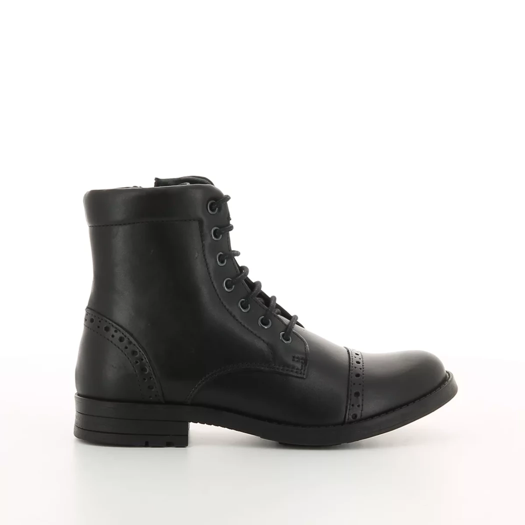 Image (2) de la chaussures Norvik - Bottines Noir en Cuir Image (2) de la chaussures Norvik - Bottines Noir en Cuir