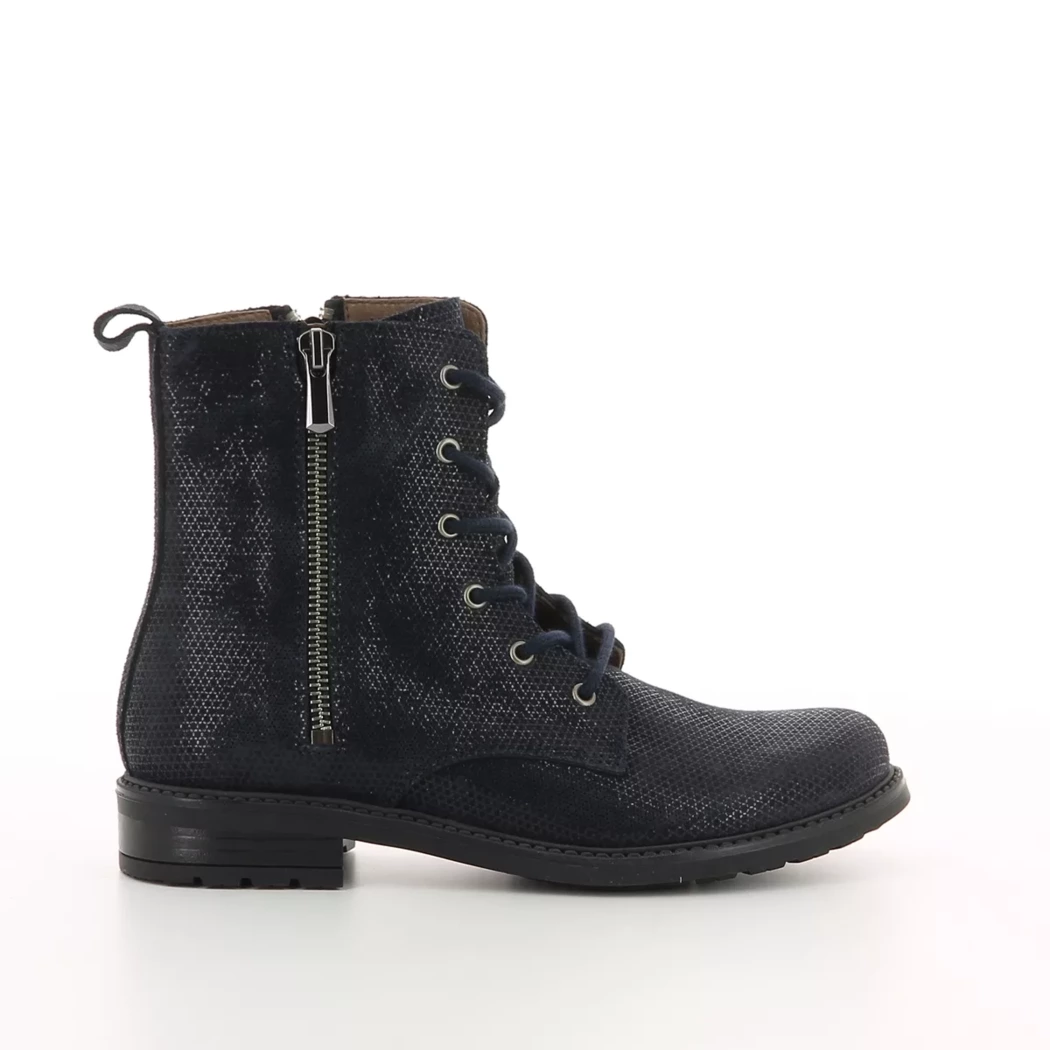 Image (2) de la chaussures Bellamy - Bottines Bleu en Cuir nubuck Image (2) de la chaussures Bellamy - Bottines Bleu en Cuir nubuck