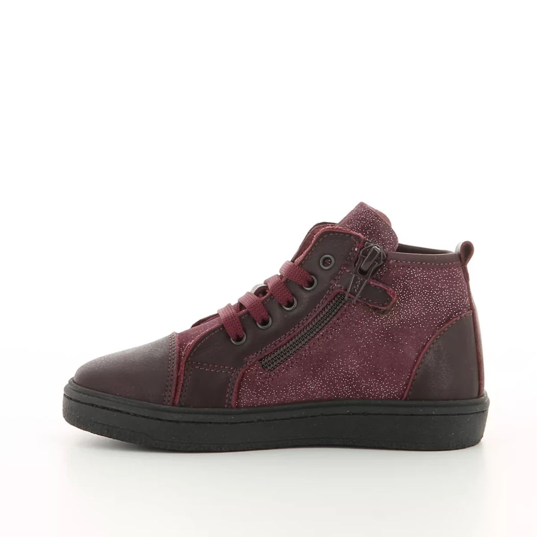 Image (4) de la chaussures Pretty Shoes - Bottines Bordeaux en Cuir Image (4) de la chaussures Pretty Shoes - Bottines Bordeaux en Cuir