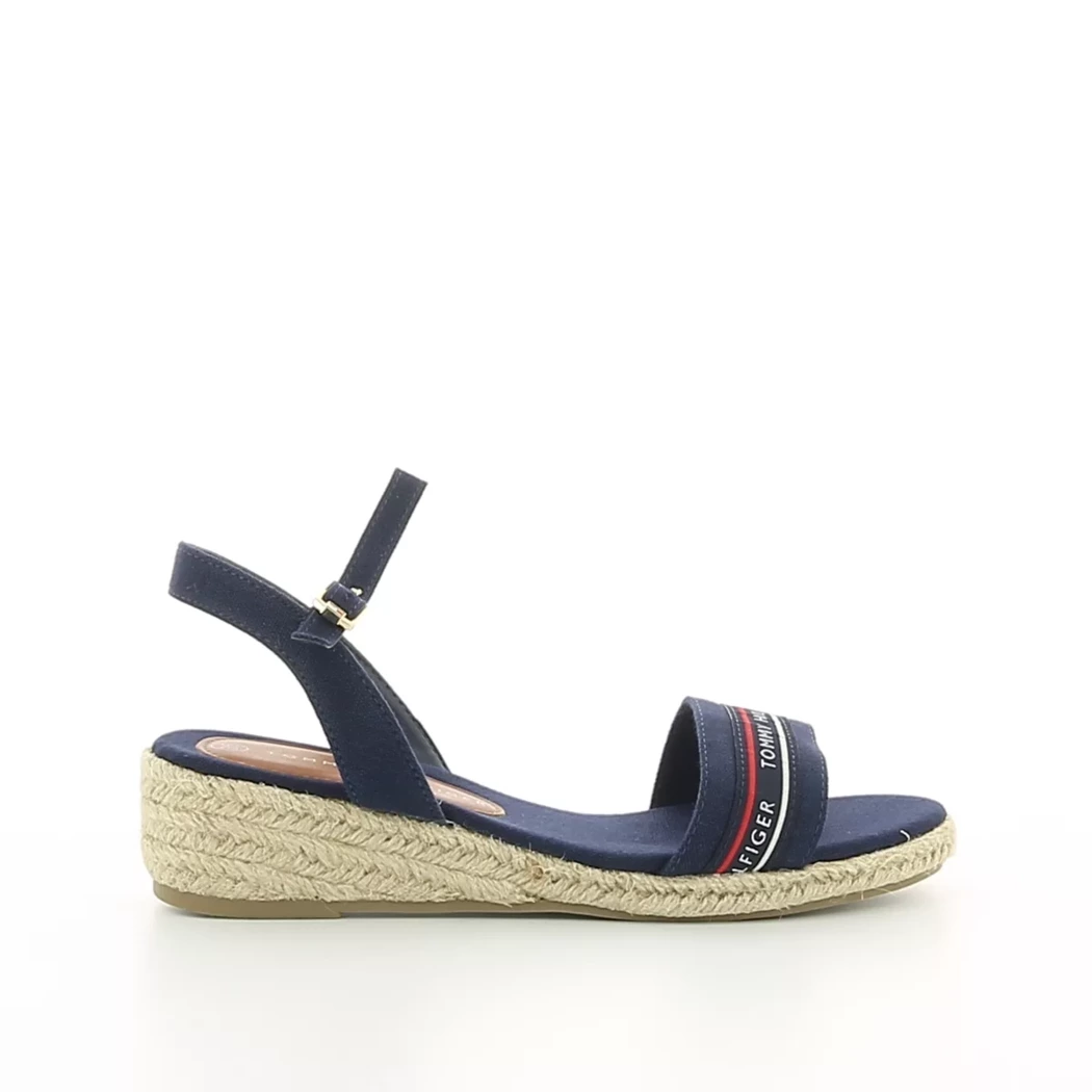 Image (2) de la chaussures Tommy Hilfiger - Sandales et Nu-Pieds Bleu en Textile Image (2) de la chaussures Tommy Hilfiger - Sandales et Nu-Pieds Bleu en Textile