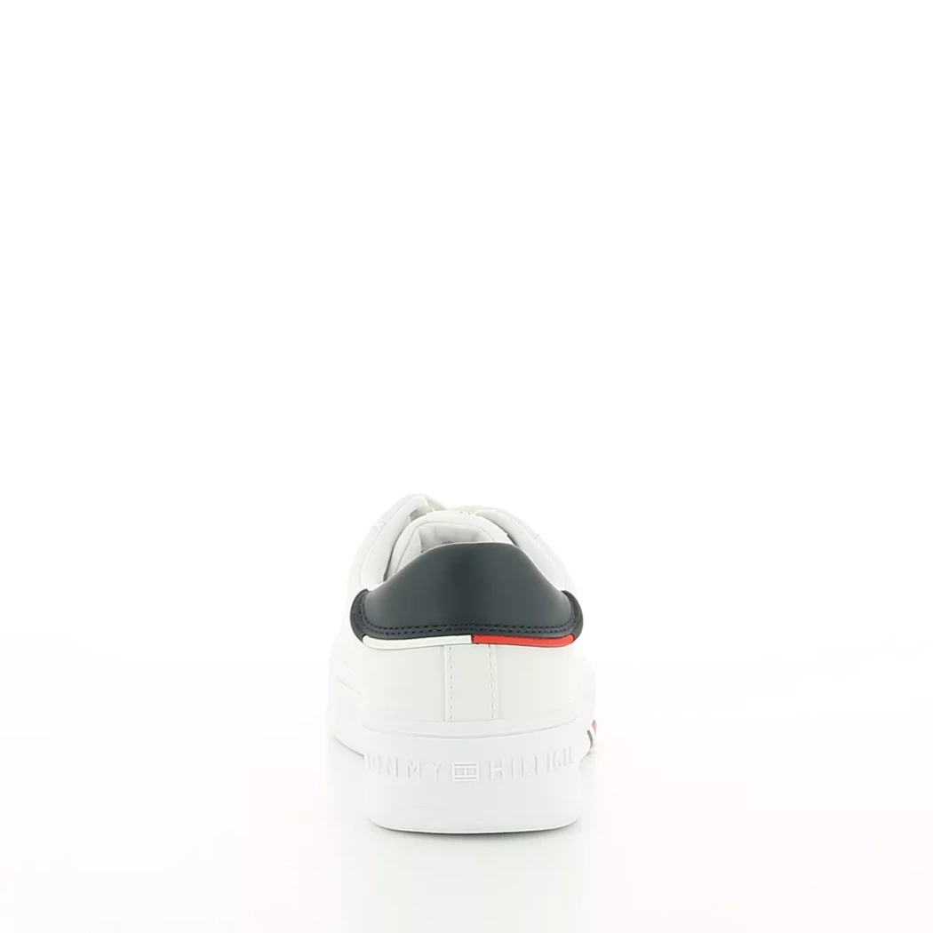 Image (3) de la chaussures Tommy Hilfiger - Baskets Blanc en Cuir synthétique Image (3) de la chaussures Tommy Hilfiger - Baskets Blanc en Cuir synthétique