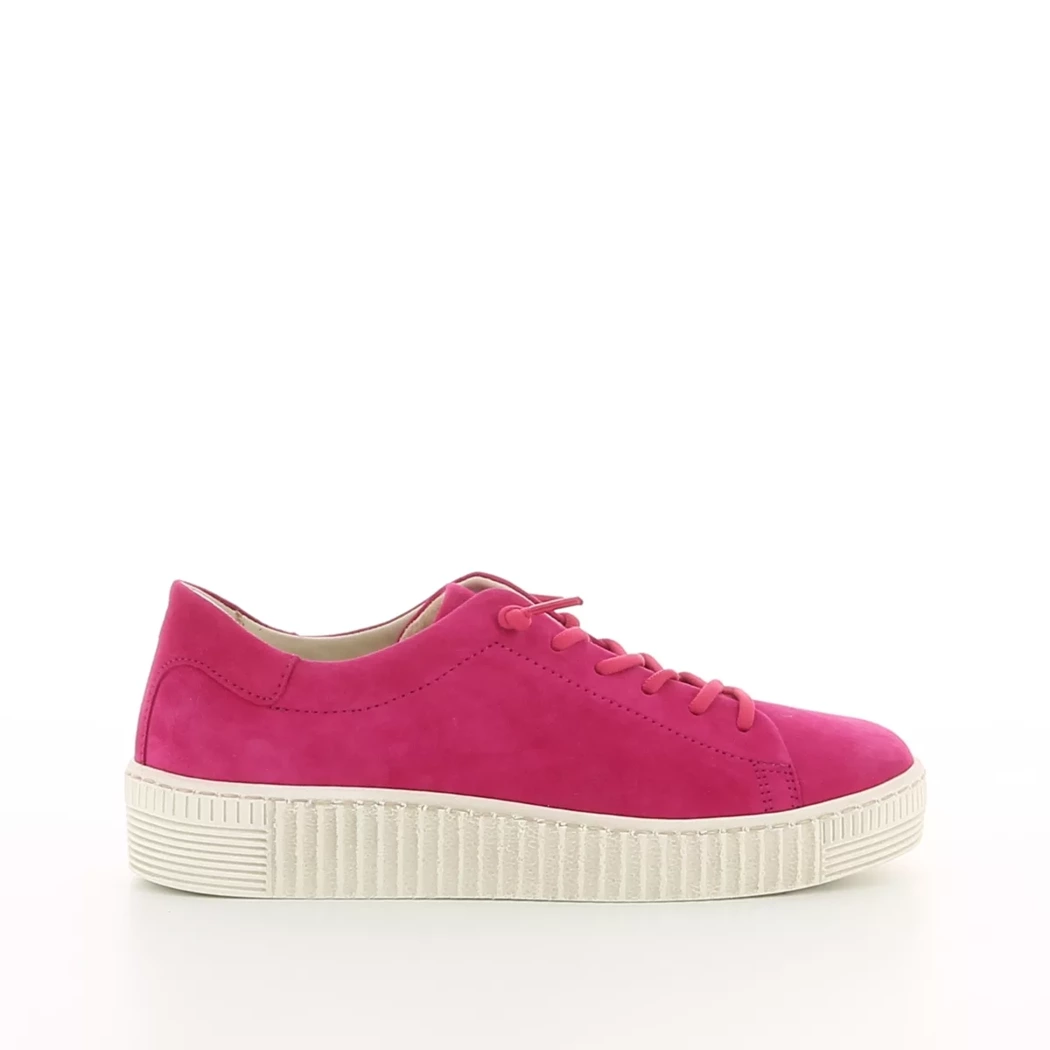 Image (2) de la chaussures Gabor - Baskets Rose en Cuir nubuck Image (2) de la chaussures Gabor - Baskets Rose en Cuir nubuck