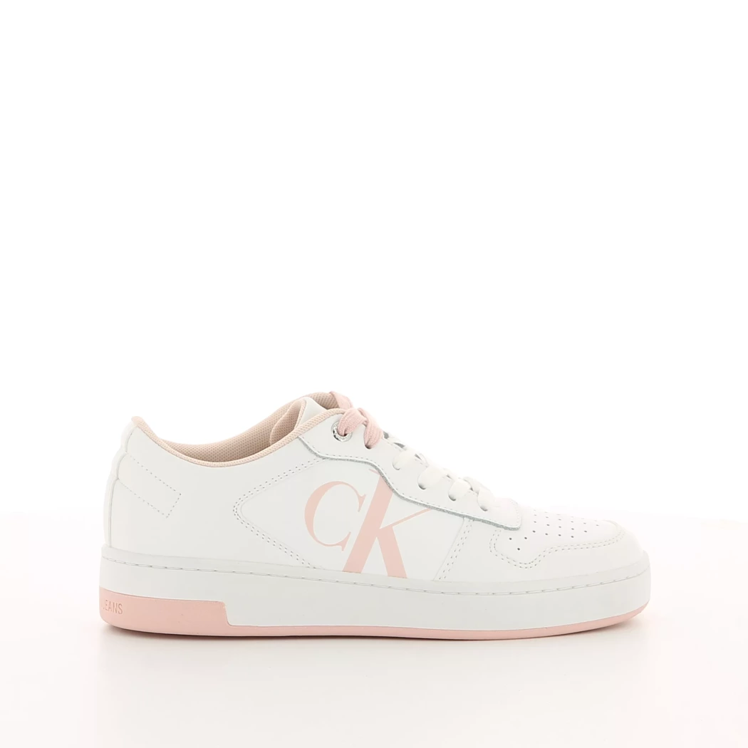 Image (2) de la chaussures Calvin Klein - Baskets Blanc en Cuir Image (2) de la chaussures Calvin Klein - Baskets Blanc en Cuir