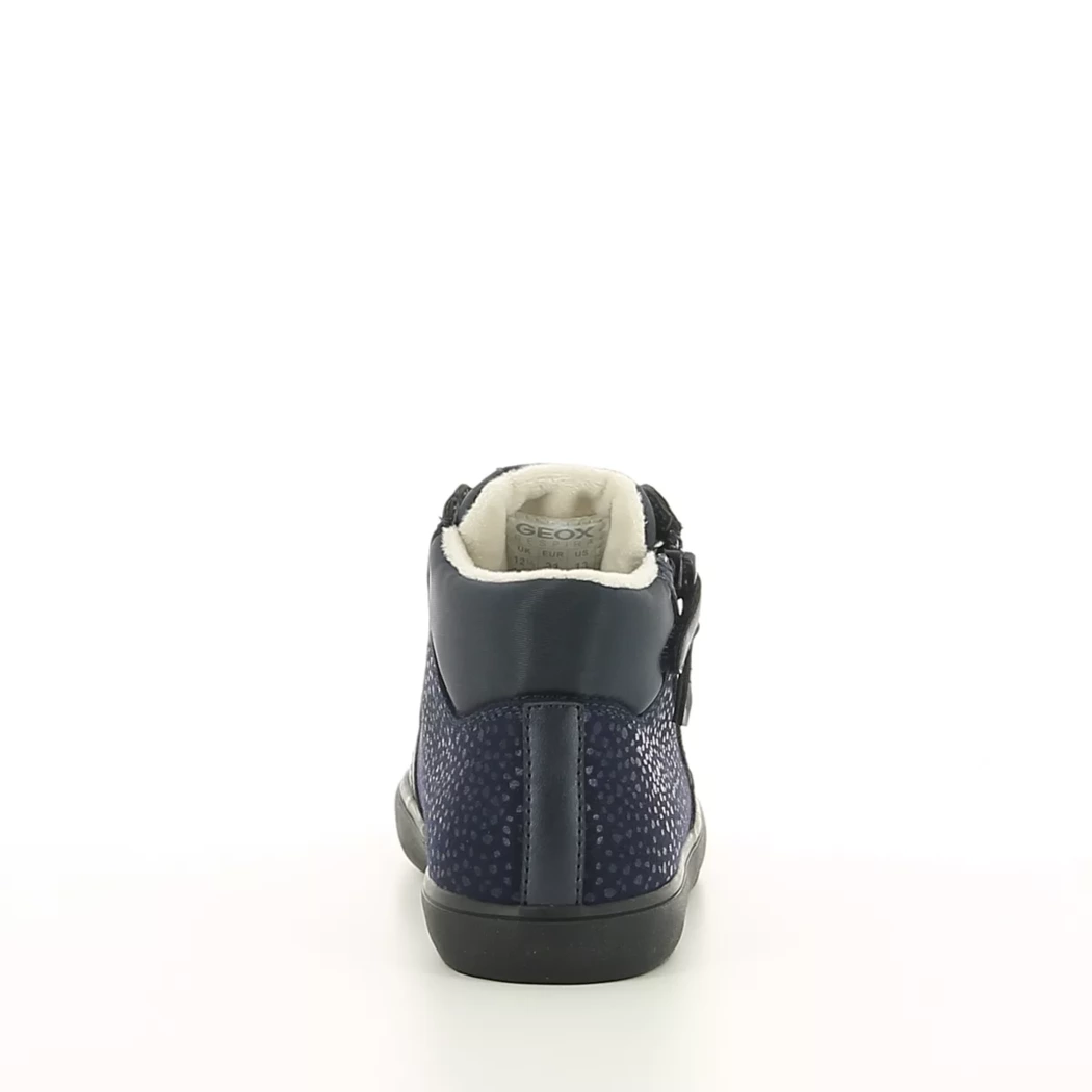 Image (3) de la chaussures Geox - Bottines Bleu en Cuir Image (3) de la chaussures Geox - Bottines Bleu en Cuir