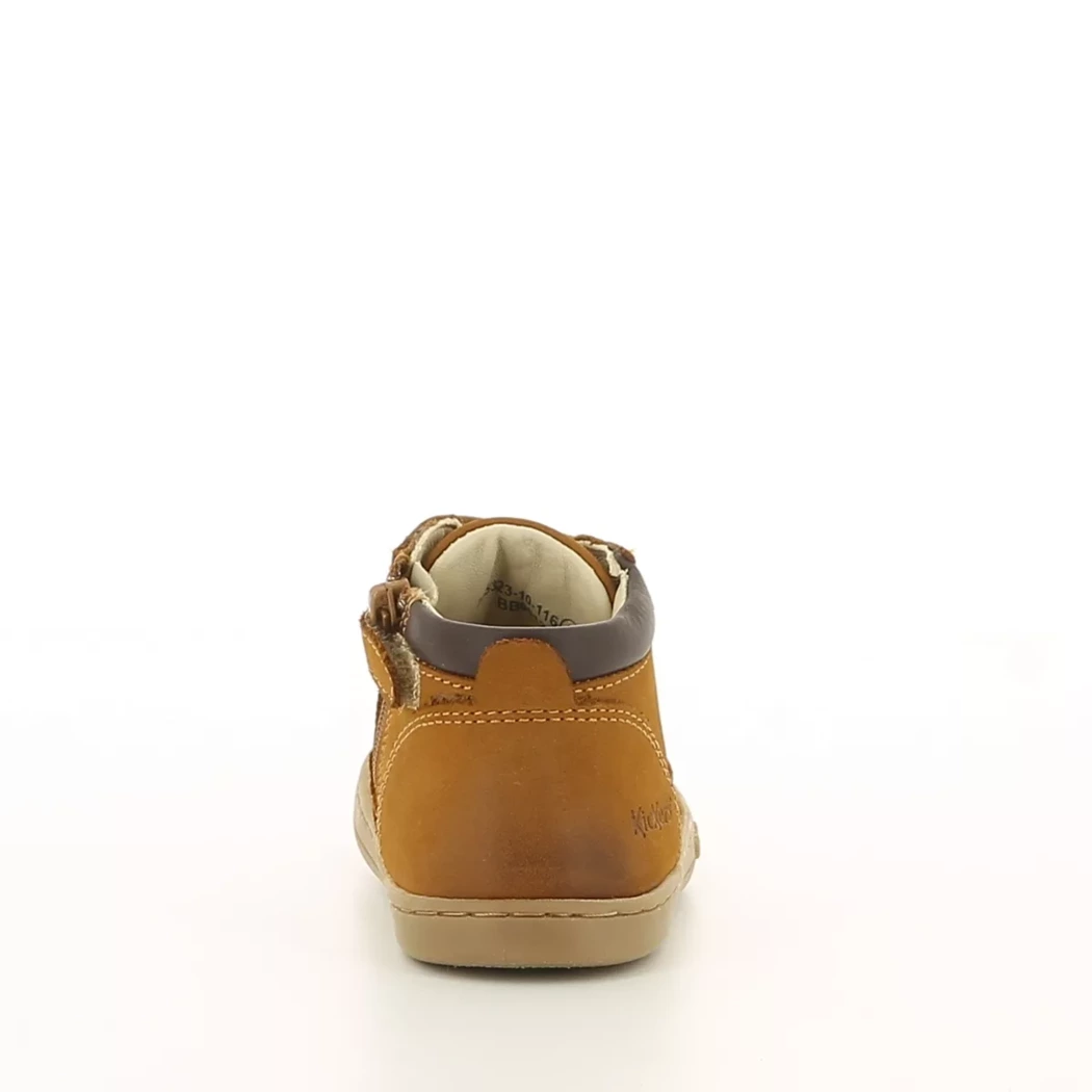 Image (3) de la chaussures Kickers - Bottines Cuir naturel / Cognac en Cuir nubuck Image (3) de la chaussures Kickers - Bottines Cuir naturel / Cognac en Cuir nubuck